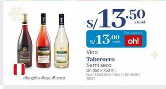 Makro Vino tabernero oferta