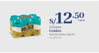 Makro Cerveza golden oferta