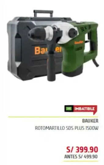 Maestro Bauker - Rotomartillo SDS Plus 1500W oferta