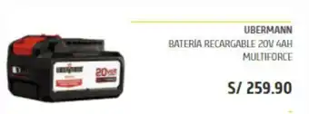 Maestro Ubermann - Bateria Recargable 20V 4AH Multiforce oferta