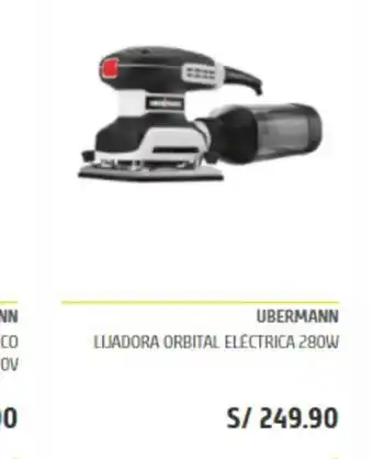 Maestro Ubermann - Lijadora Orbital Electrica 280W oferta
