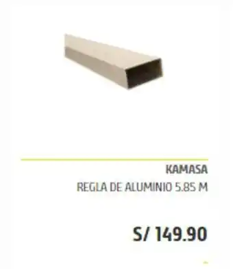 Maestro Kamasa - Regla de Aluminio 5.85m oferta