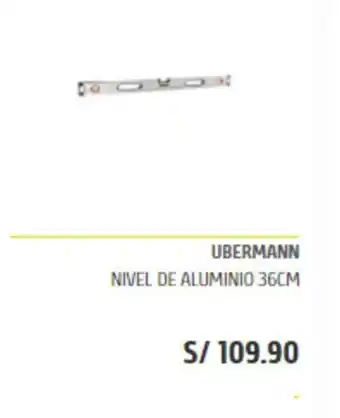 Maestro Ubermann - Nivel De Aluminio 36Cm oferta