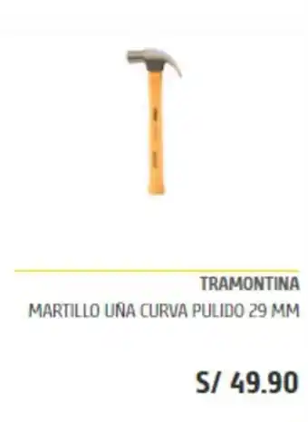 Maestro Tramontina - Martillo Una Curva Pulido 29mm oferta