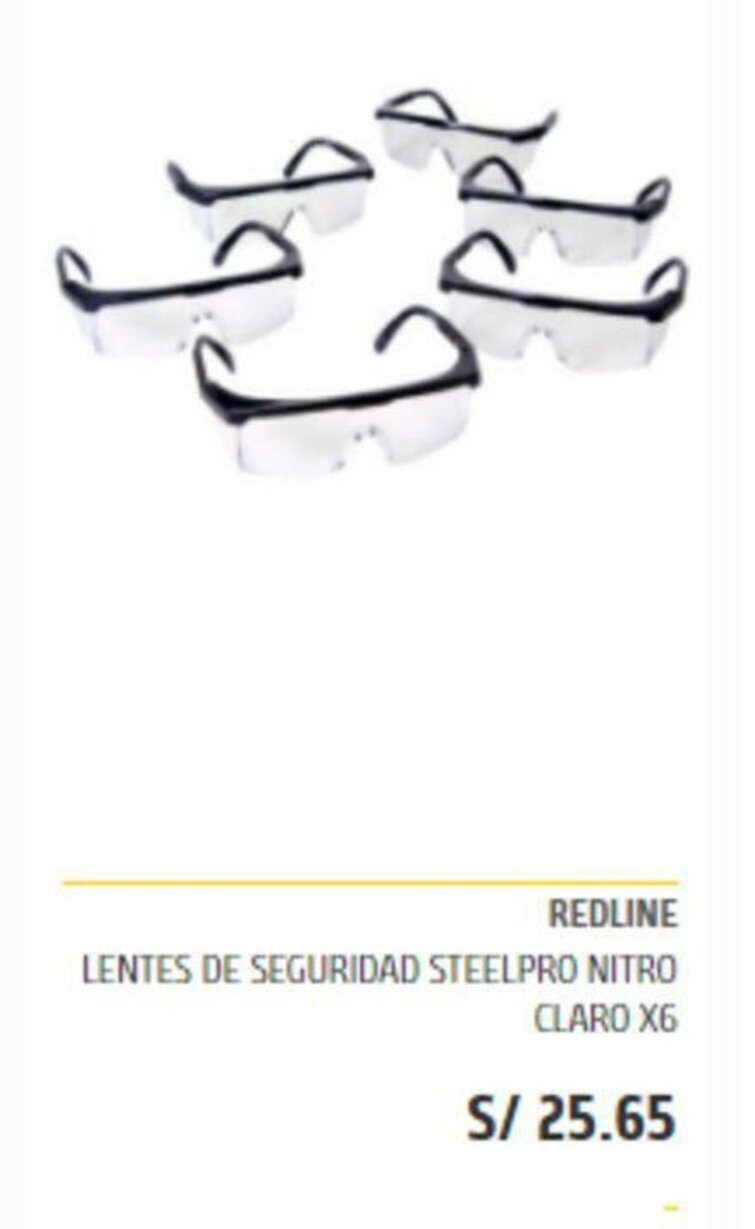 Lente seguridad Spy Flex plus claro RedLine | Linio Chile -  RE565HL15HHI3LACL