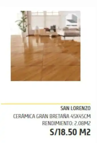 Maestro San Lorenzo - Ceramica Gran Bretaña 45 x 45cm oferta