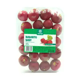 Tottus Rabanito baby tottus x 200 gr oferta