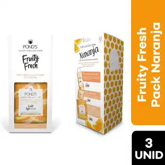 Tottus Ponds gel fru hydrat f naranja6x110g+masc + limpiadores oferta