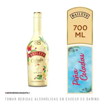 Tottus Licor piña colada botella 700 ml oferta