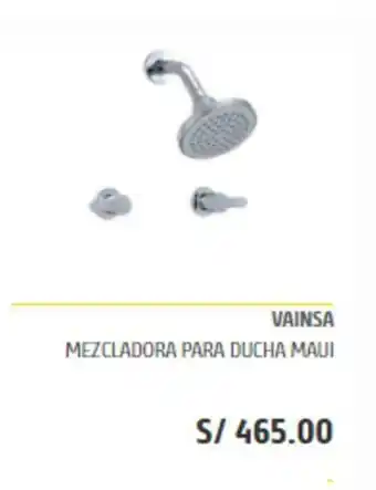 Maestro Vainsa - Mezcladora para Ducha Maui oferta