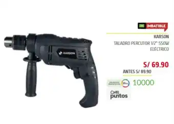 Maestro Karson - Taladro 1/2" 550W Electrico oferta