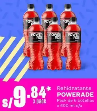 Makro Powerade rehidratante oferta
