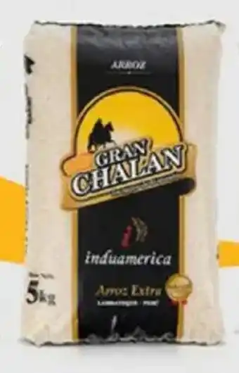 Plaza Vea Arroz GRAN CHALAN extra bl oferta