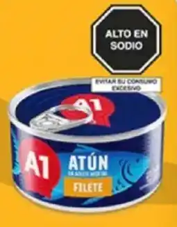 Plaza Vea Filete de atún A1 en aceite vegetal la oferta