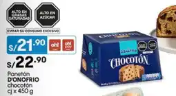 Plaza Vea Panetón D'ONOFRIO chocotón cj oferta
