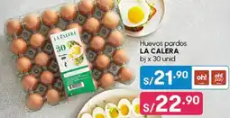 Plaza Vea Huevos pardos LA CALERA bj oferta
