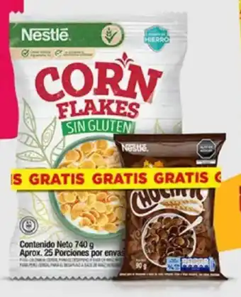 Plaza Vea Cereal CORN FLAKES bl + CHOCĂPIC bl oferta