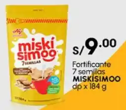 Plaza Vea Fortificante 7 semillas MISKISIMOO dp oferta