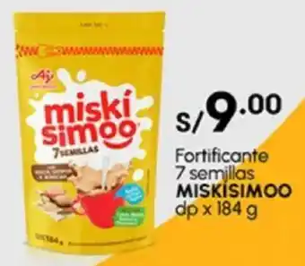 Plaza Vea Fortificante 7 semillas MISKISIMOO dp oferta