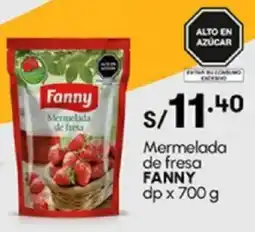 Plaza Vea Mermelada de fresa FANNY dp oferta