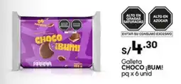 Plaza Vea Galleta CHOCO BUM pq oferta