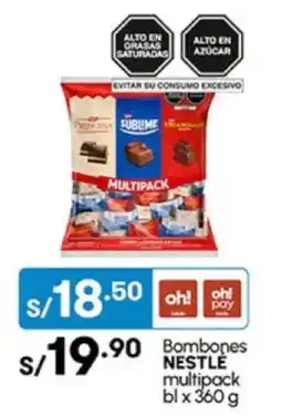 Plaza Vea Bombones NESTLE multipack bl oferta