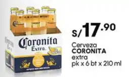 Plaza Vea Cerveza CORONITA extra pk oferta