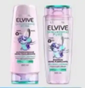 Plaza Vea Shampoo / Acondicionador ELVIVE Acido hialurónico / Hialurónico pure / Aminexil/ Glyco gloss fr oferta