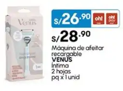 Plaza Vea Máquina de afeitar recargable VENUS İntima oferta