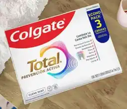 Plaza Vea Crema dental COLGATE Total 12 pq oferta
