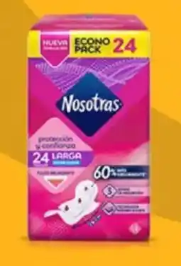 Plaza Vea Toallas higiénicas NOSOTRAS Larga extra suave pq oferta