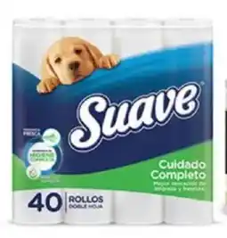 Plaza Vea Papel higiénico SUAVE Cuidado completo pq oferta
