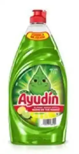 Plaza Vea Lavavajilla líquido AYUDÍN limón y sábila / lima limón bt oferta