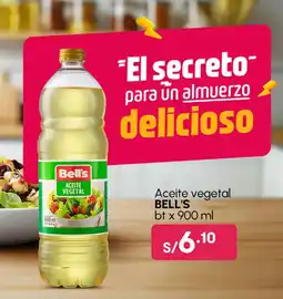 Plaza Vea Aceite vegetal BELL'S bt oferta