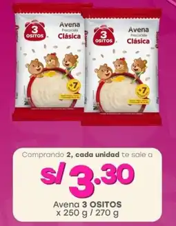 Tottus Avena 3 OSITOS oferta