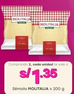 Tottus Sémola MOLITALIA oferta
