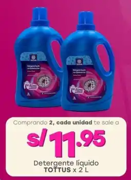 Tottus Detergente líquido TOTTUS oferta