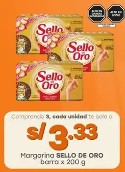 Tottus Margarina SELLO DE ORO barra oferta