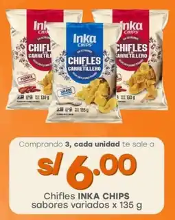 Tottus Chifles INKA CHIPS sabores variados oferta