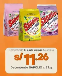 Tottus Detergente SAPOLIO oferta