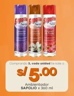 Tottus Ambientador SAPOLIO oferta