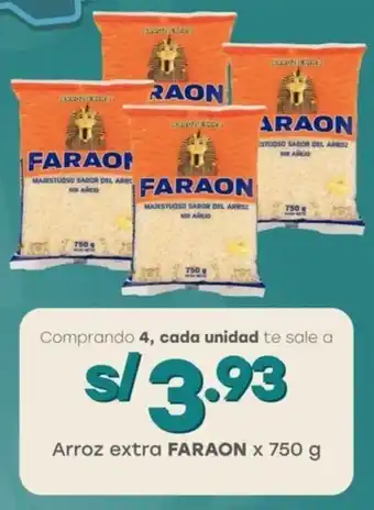 Tottus Arroz extra FARAON oferta