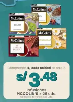 Tottus Infusiones MCCOLIN'S oferta
