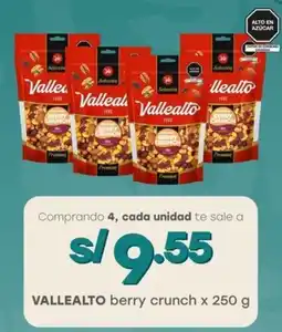 Tottus VALLEALTO berry crunch oferta