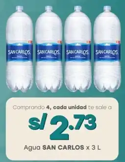 Tottus Agua SAN CARLOS oferta