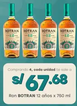 Tottus Ron BOTRAN 12 años oferta
