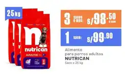 Makro Alimento para perros adultos NUTRICAN Saco oferta