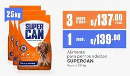 Makro Alimento para perros adultos SUPERCAN Saco oferta