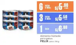 Makro Alimento húmedo para gatos FELIX Lata oferta