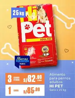 Makro Alimento para perros adultos HI PET Saco oferta